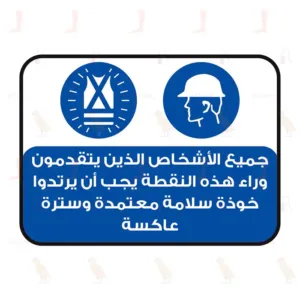 You Are Now Entering A Designated Area Ppe Sign